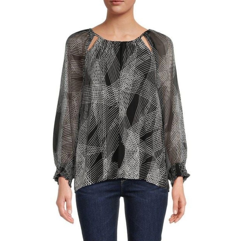 Calvin Klein Geometric Top